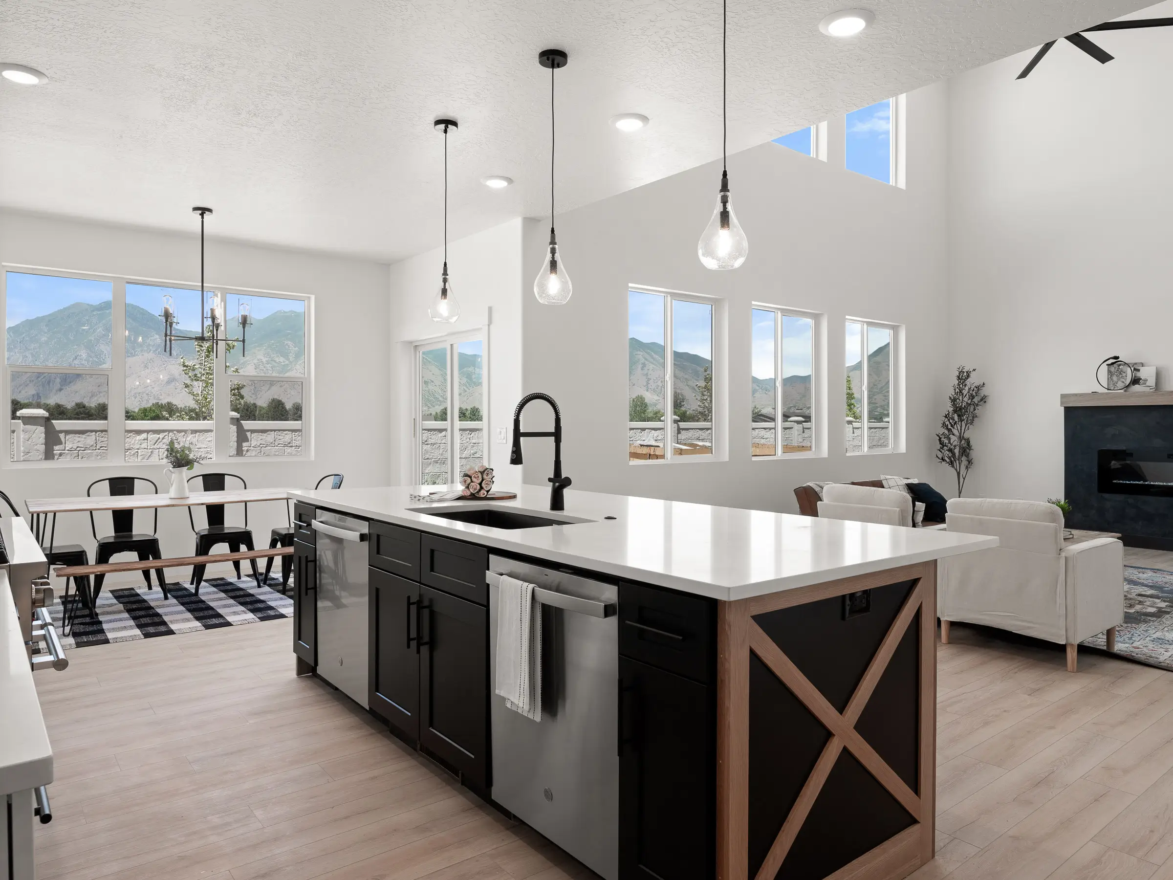 Kitchen View of The Allie in Mapleton, Utah